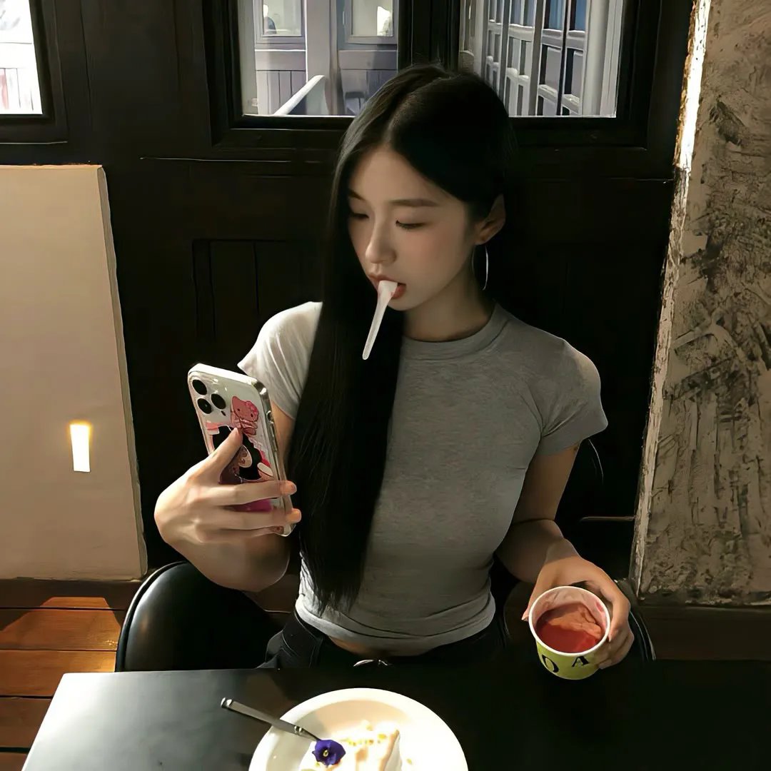 我笑的时候